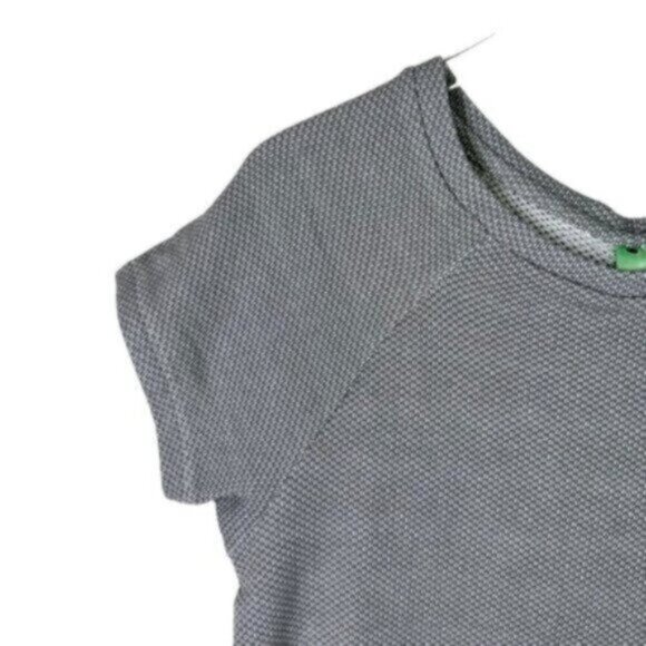 NWT Honeydew | Gray Charcoal Lounge Wear Short Sleeve Knit Top Size Large - Picture 2 of 8